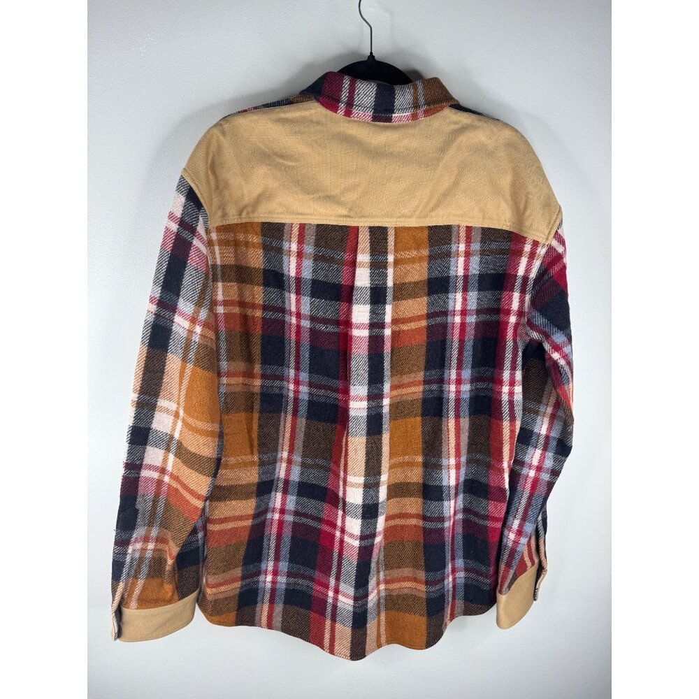 DSQUARED2 Timberman Check Pattern Shirt Wool Blend Button Up Men's Large IT 50 - Picture 5 of 7